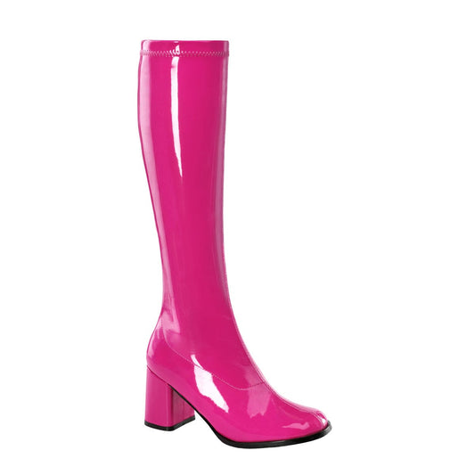 GOGO-300 Hot Pink Stretch Patent CURRENT Funtasma US Size (Women's): 5