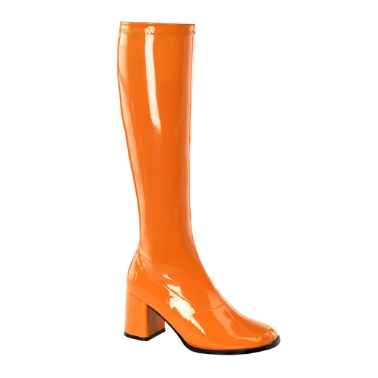 GOGO-300 Orange Stretch Patent CURRENT Funtasma US Size (Women's): 5