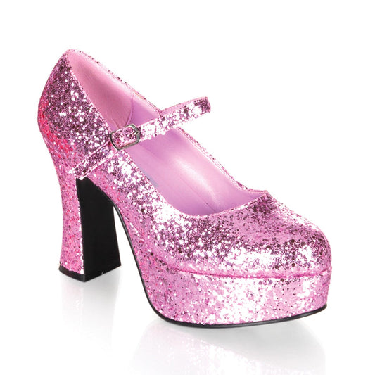 Mary Jane-50G Baby Pink Glitter CURRENT Funtasma US Size (Women's): 6