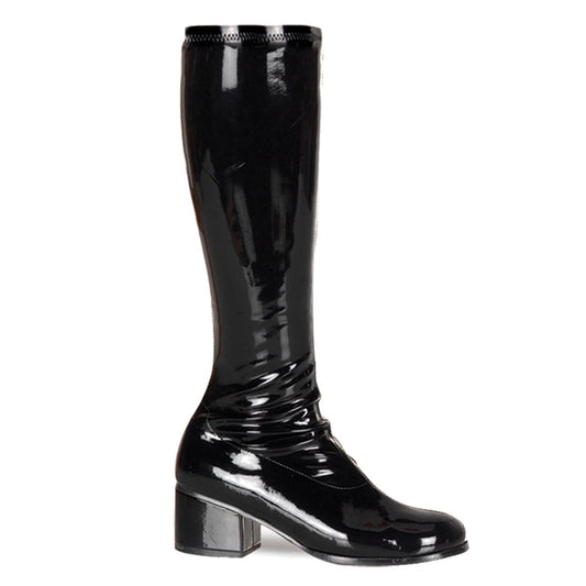 RETRO-300 Black Stretch Patent CURRENT Funtasma US Size (Women's): 6