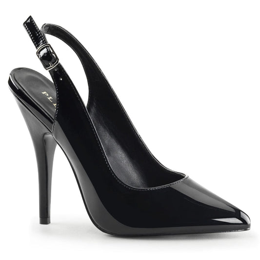 SEDUCE-317 Black Patent Pump Pleaser US Size (Women's): 5