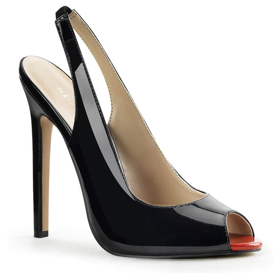 SEXY-08 Black Patent Pump Pleaser US Size (Women's): 5