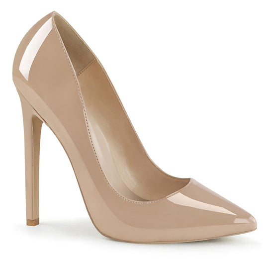 SEXY-20 Nude Patent Pump Pleaser US Size (Women's): 5