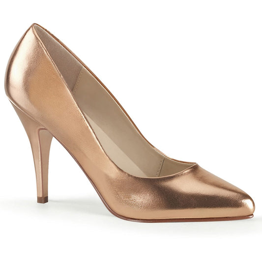 VANITY-420 Rose Gold Metallic Pu Pump Pleaser US Size (Women's): 5