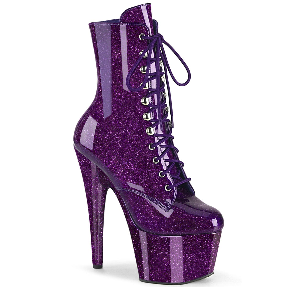 ADORE-1020GP Purple Glitter Patent/M Pleaser US Size (Women's): 5