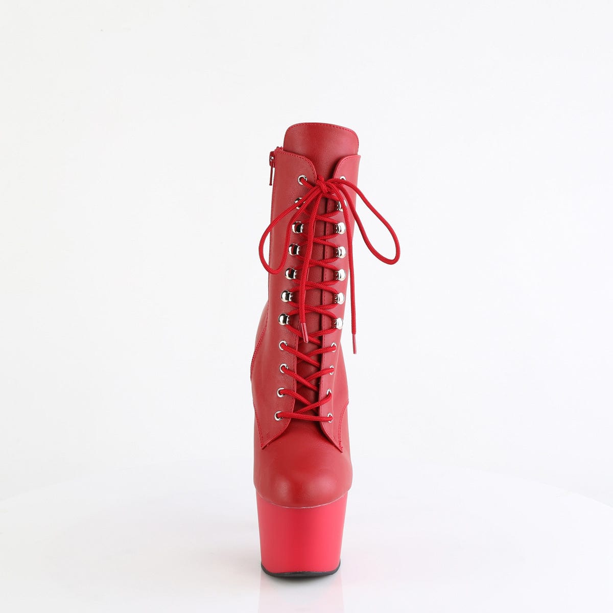 ADORE-1020 Red Faux Leather/Red Matte Pleaser US Size (Women's): 5