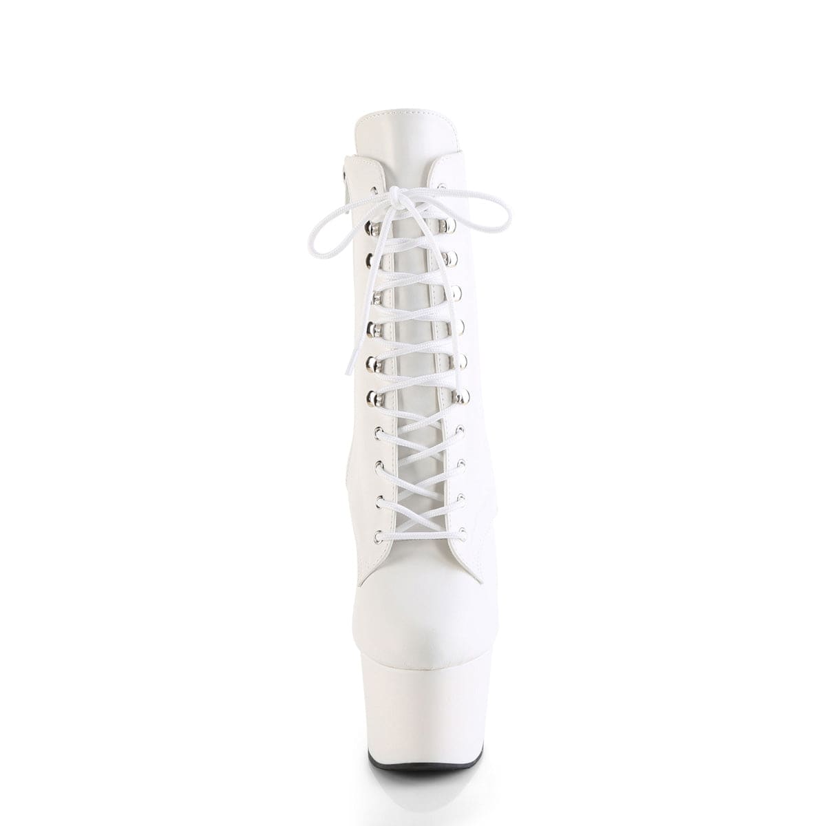 ADORE-1020 White Faux Leather/White Matte Pleaser US Size (Women's): 5