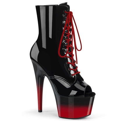 ADORE-1021BR-H Black Patent/Black-Red Pleaser US Size (Women's): 5