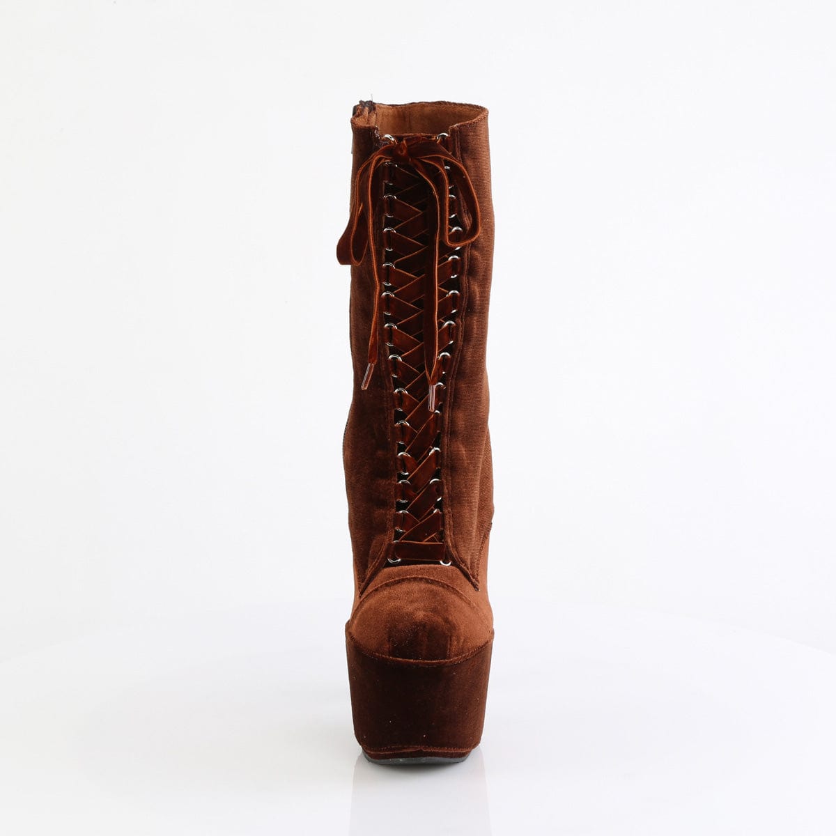 ADORE-1045VEL Brown Velvet/M Pleaser US Size (Women's): 5