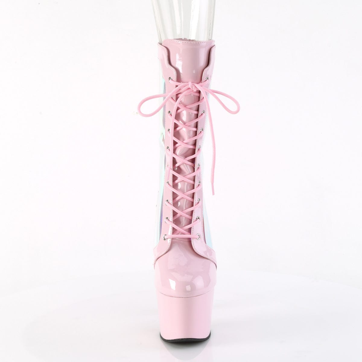 ADORE-1047 Baby Pink Patent - Hologram/Baby Pink Pleaser US Size (Women's): 5