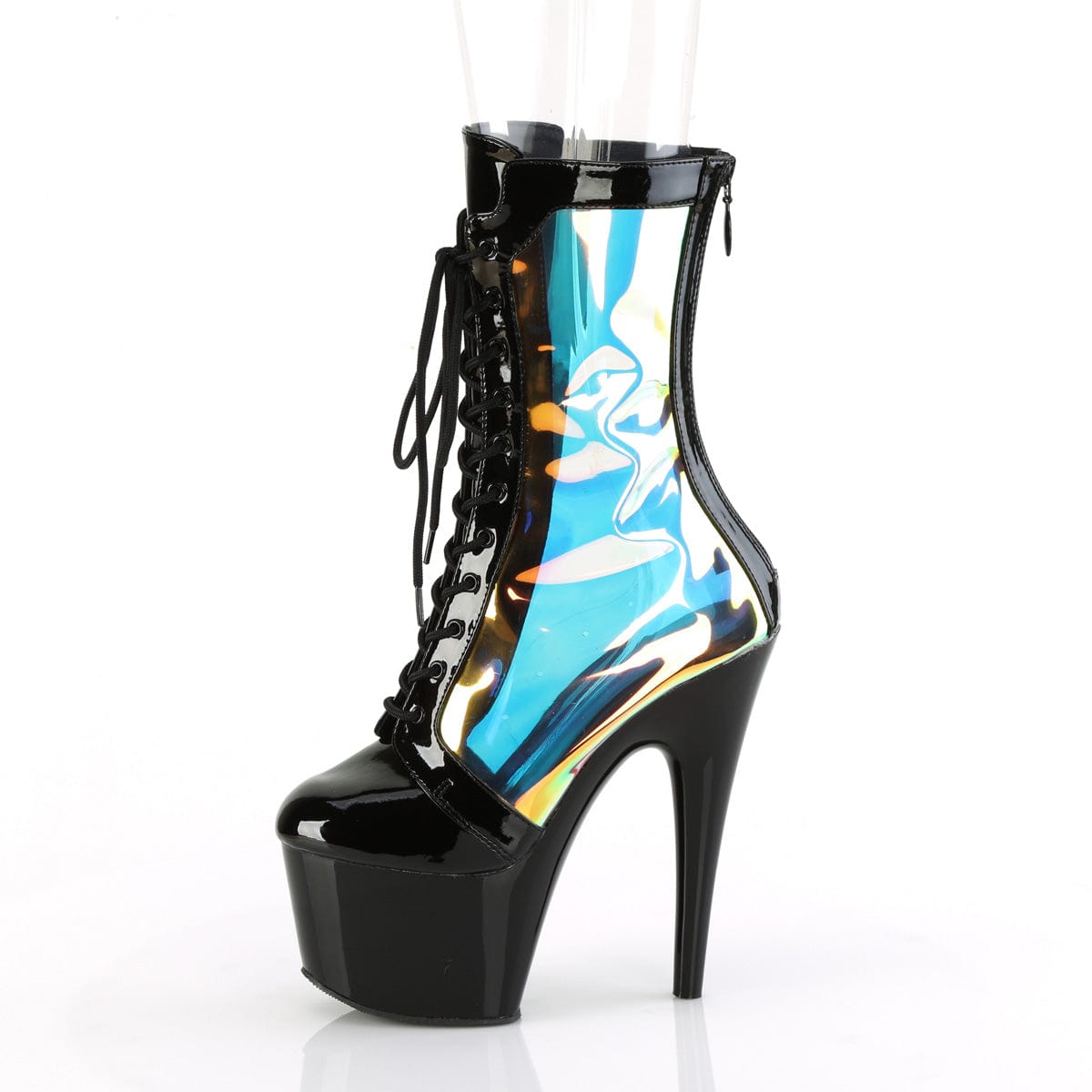 ADORE-1047 Black Patent - Hologram/Black Pleaser US Size (Women's): 5