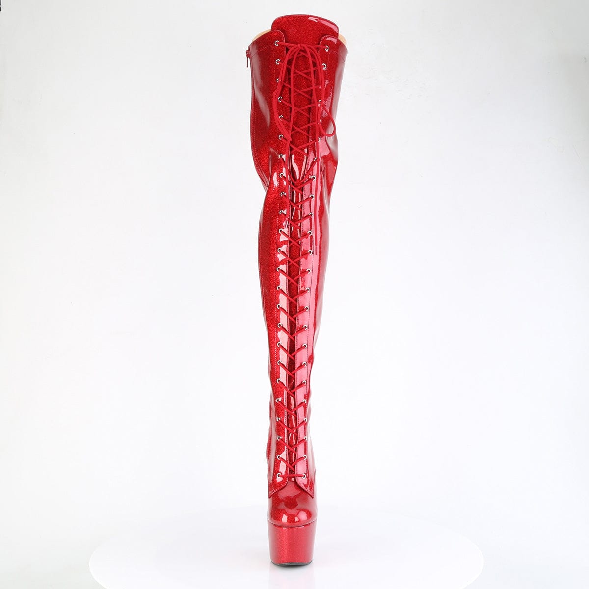 ADORE-3020GP Red Glitter Patent/M Pleaser US Size (Women's): 5