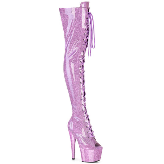 ADORE-3021GP Lilac Glitter Patent/M Pleaser US Size (Women's): 5