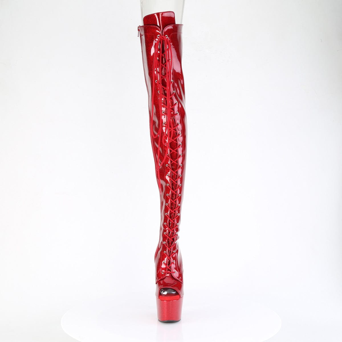 ADORE-3021GP Red Glitter Patent/M Pleaser US Size (Women's): 5