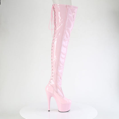 ADORE-3850 Baby Pink Stretch Patent/Baby Pink Pleaser US Size (Women's): 5