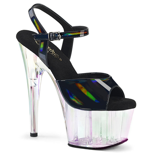 ADORE-709HT Black Hologram/ Hologram Tinted Pleaser US Size (Women's): 5