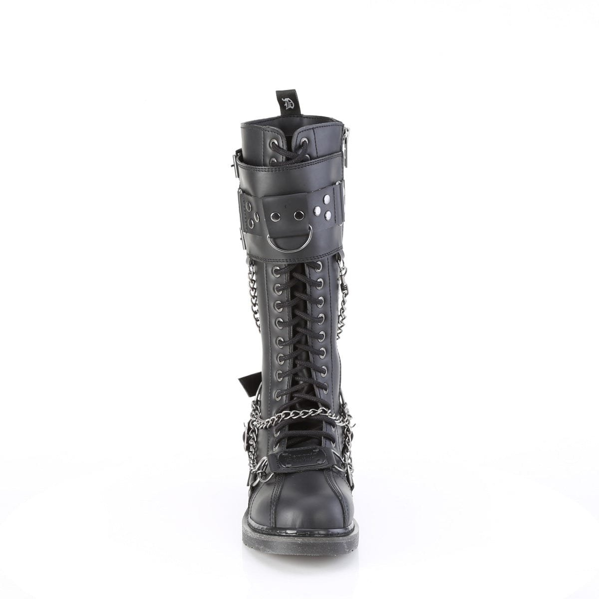 BOLT-415 Black Vegan Leather Demonia US Size (Women's): 4