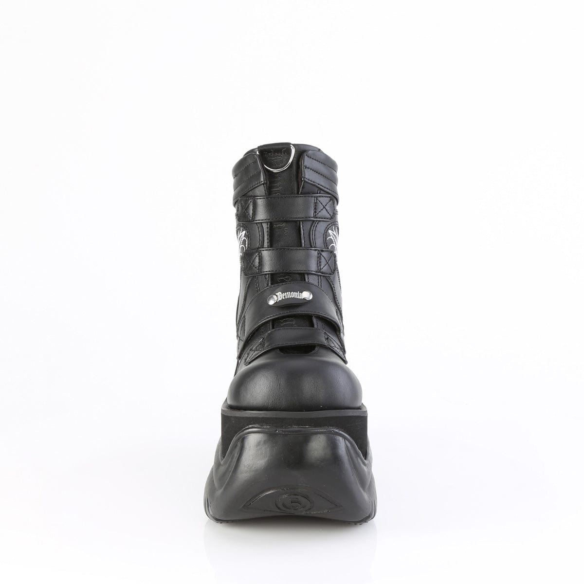 BOXER-70 Black Vegan Leather Demonia US Size (Unisex/Men's): 5