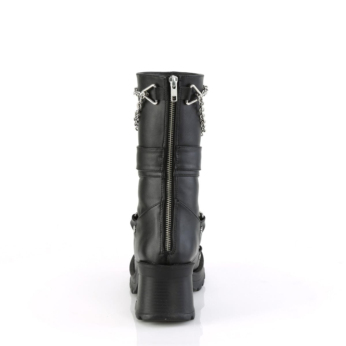 BRATTY-120 Black Vegan Leather Demonia US Size (Women's): 6