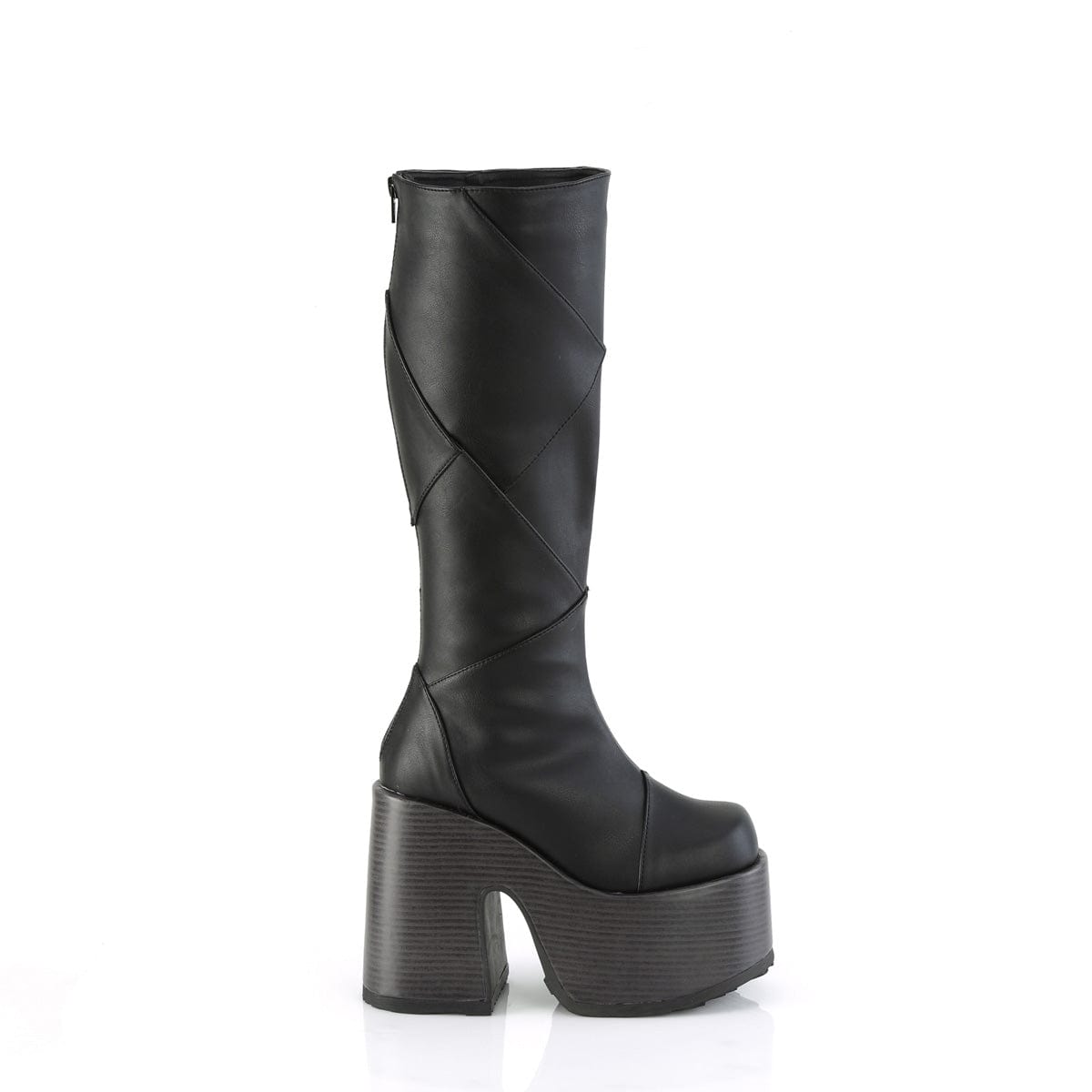 CAMEL-280 Black Vegan Leather Demonia US Size (Women's): 6