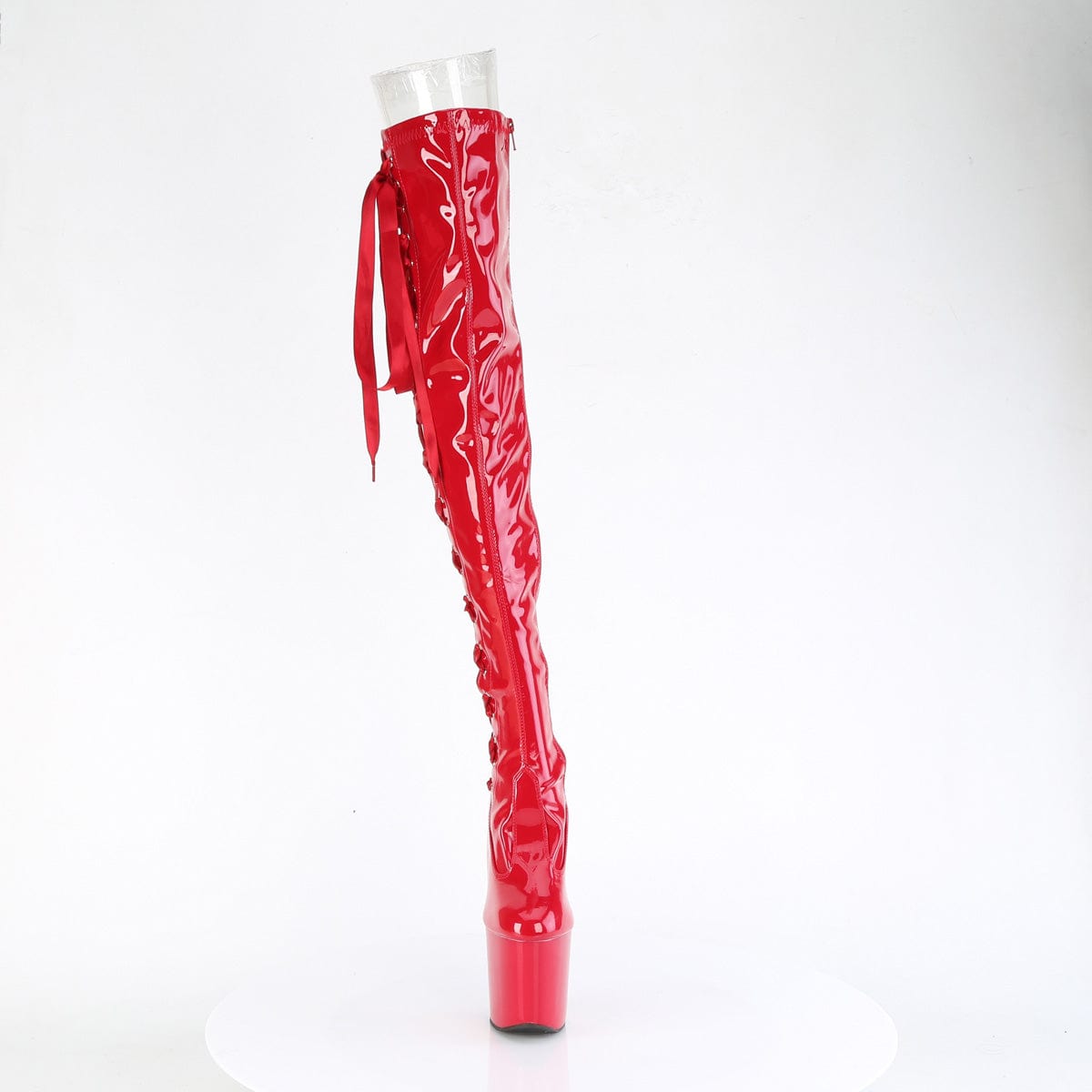 CRAZE-3050 Red Stretch Patent/Red Pleaser US Size (Women's): 6