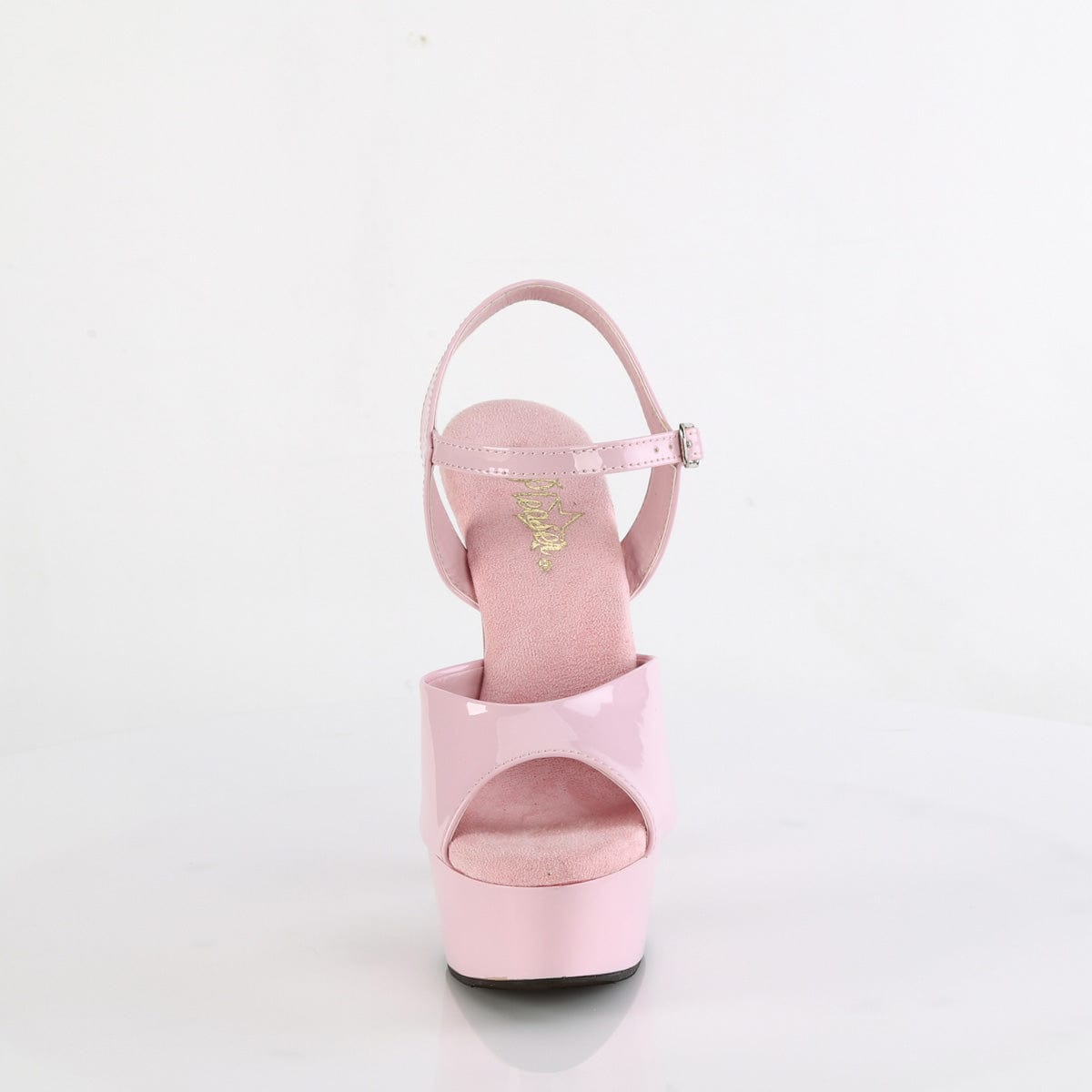 DELIGHT-609 Baby Pink Patent/Baby Pink Pleaser US Size (Women's): 5