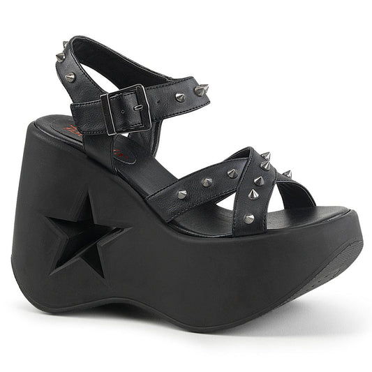 DYNAMITE-02 Black Vegan Leather Demonia US Size (Women's): 6