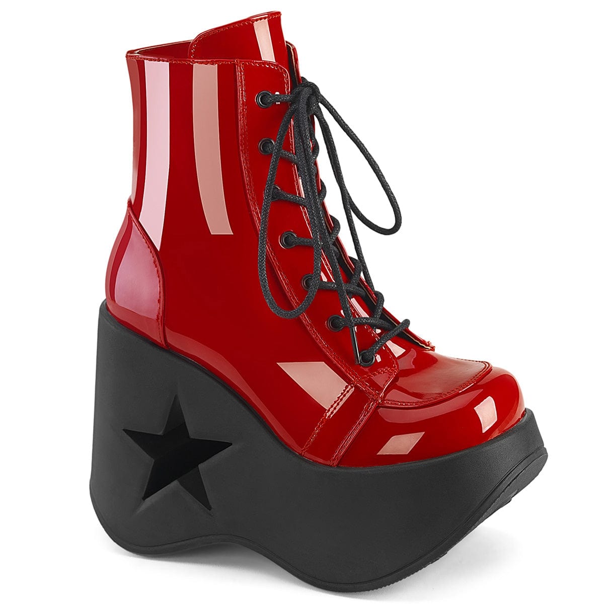 DYNAMITE-106 Red Patent Demonia US Size (Women's): 6