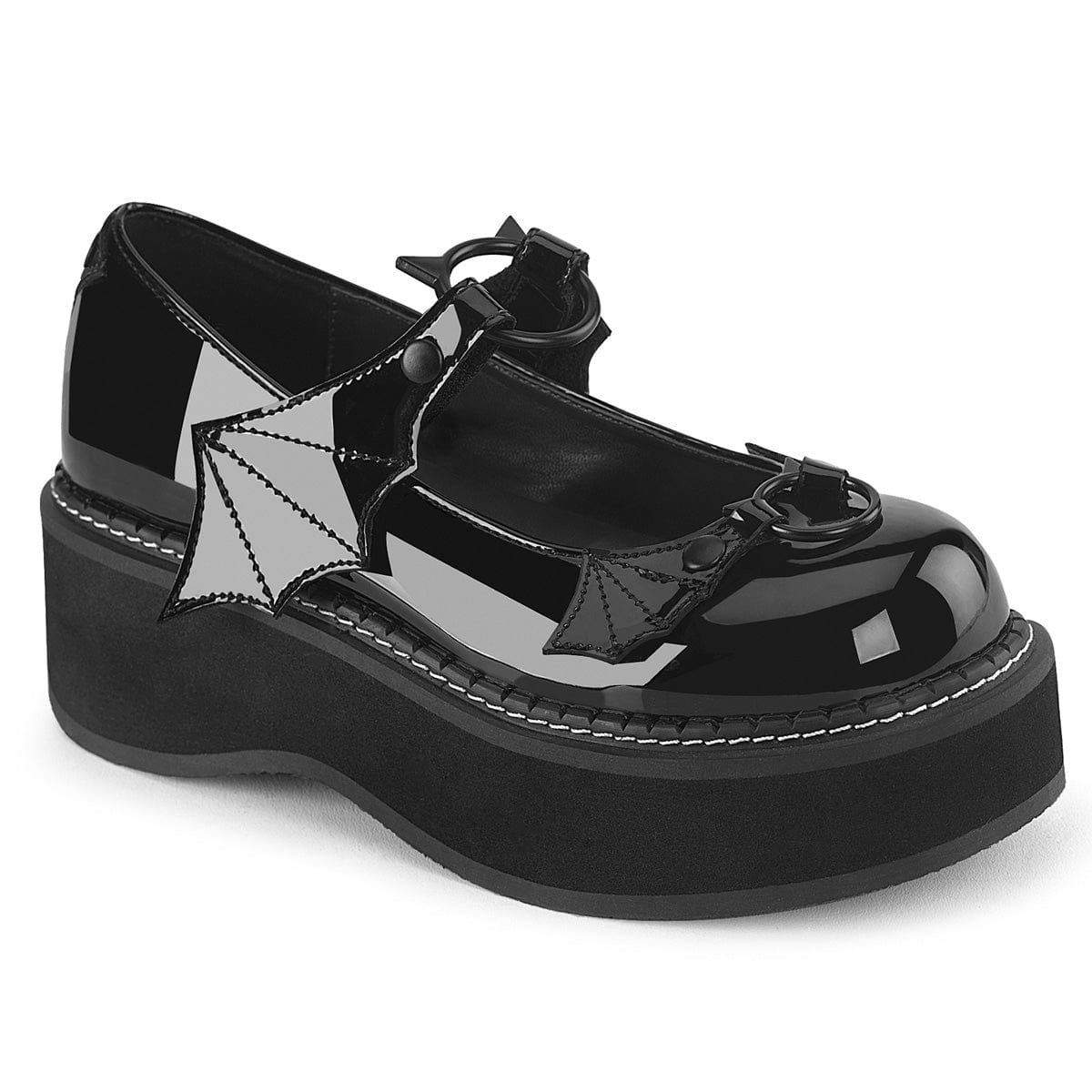 EMILY-23 Black Patent Demonia US Size (Women's): 6