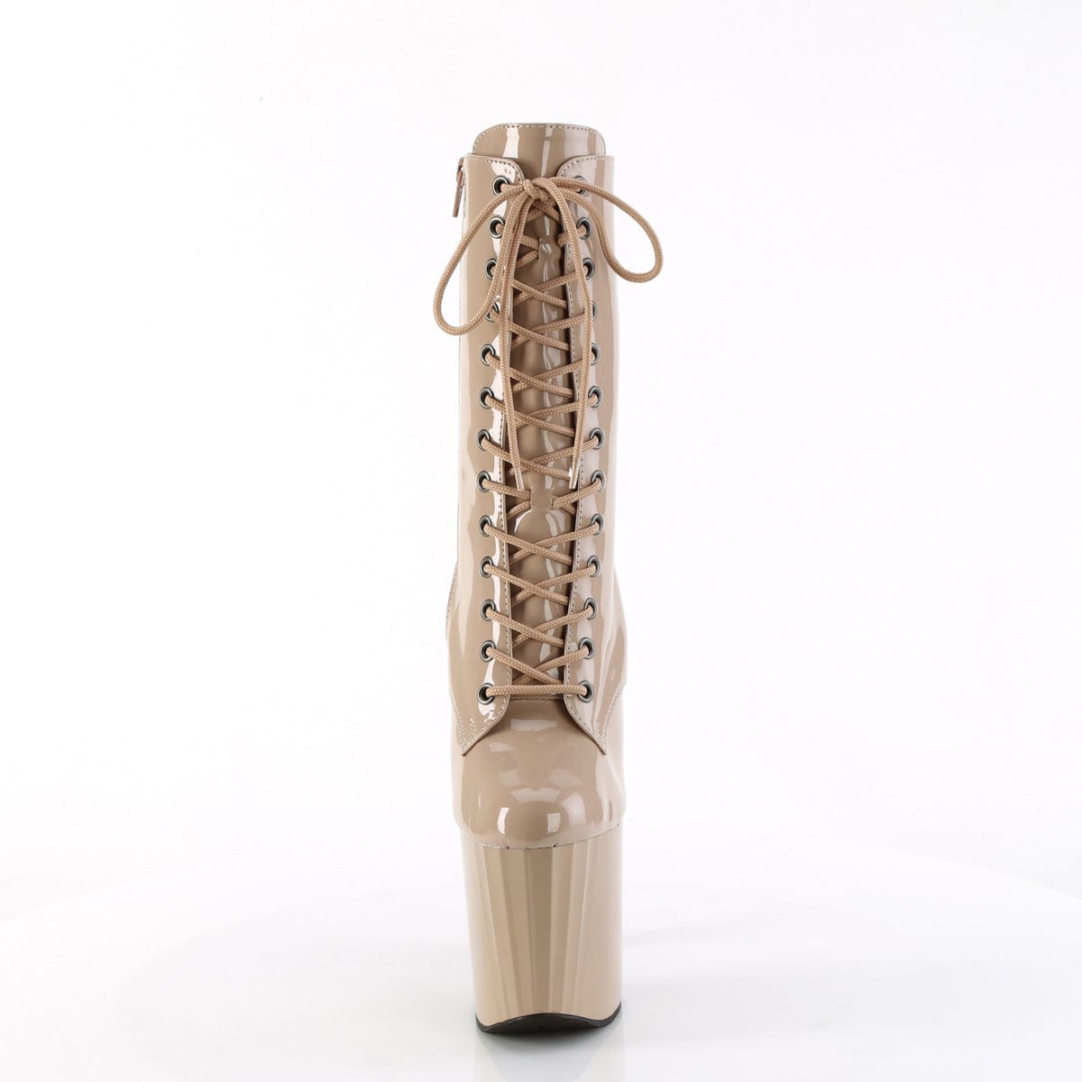 ENCHANT-1040 Nude Patent/Nude Pleaser US Size (Women's): 5