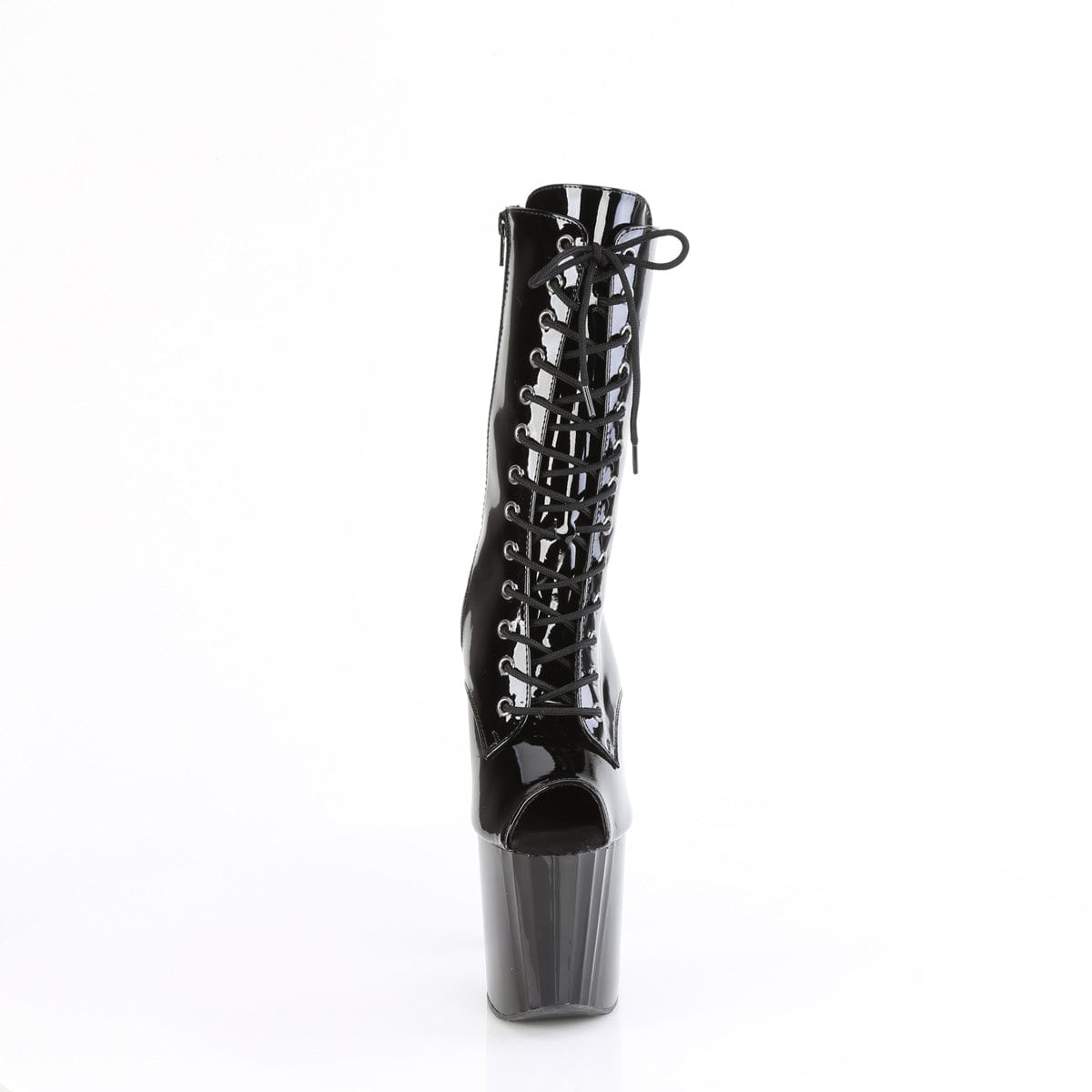 ENCHANT-1041 Black Patent/Black Pleaser US Size (Women's): 5