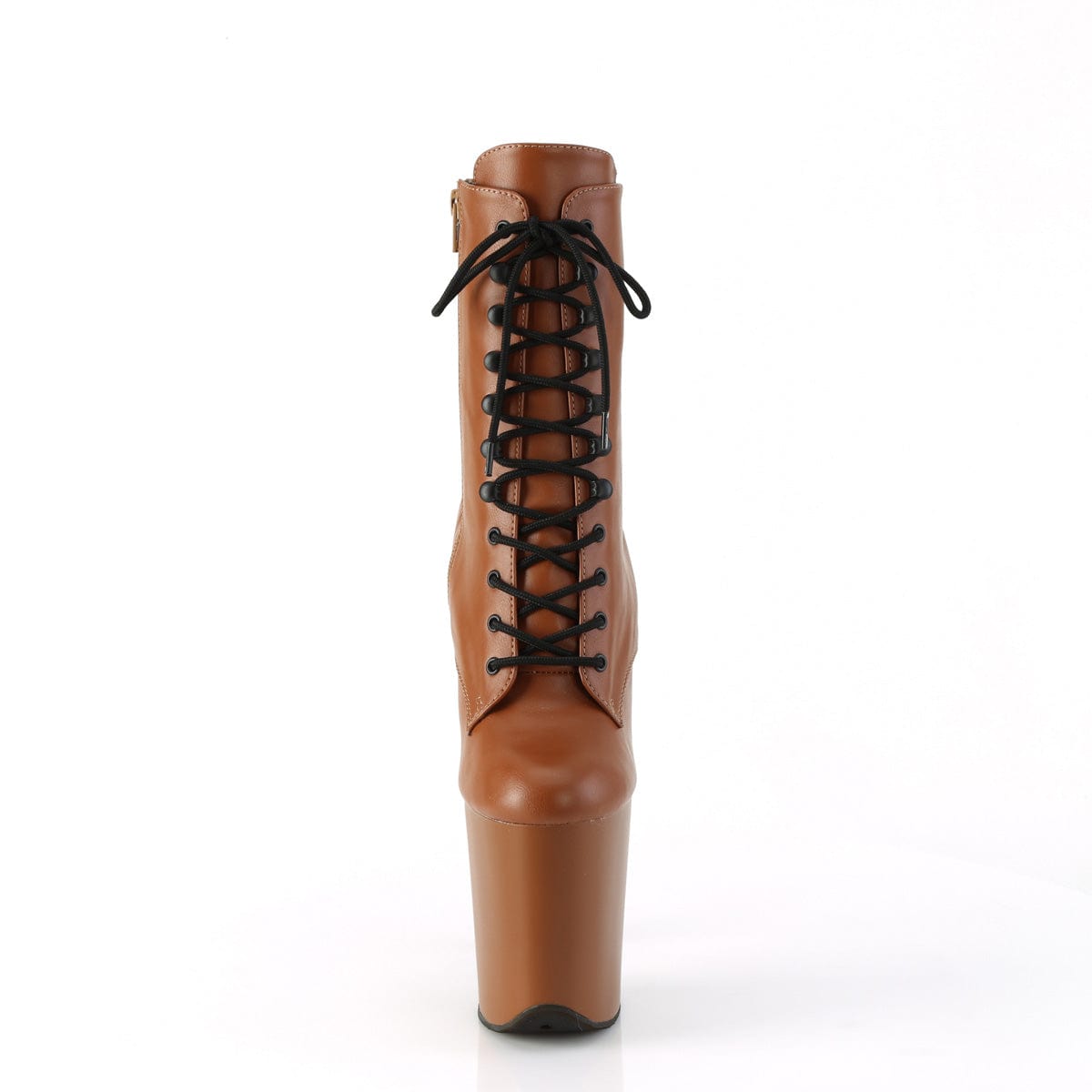 FLAMINGO-1020 Caramel Faux Leather/Caramel Matte Pleaser US Size (Women's): 5