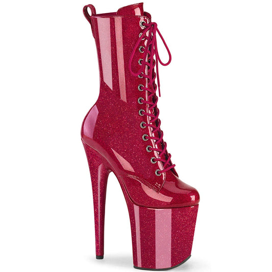 FLAMINGO-1040GP Fuchsia Glitter Patent/M Pleaser US Size (Women's): 5