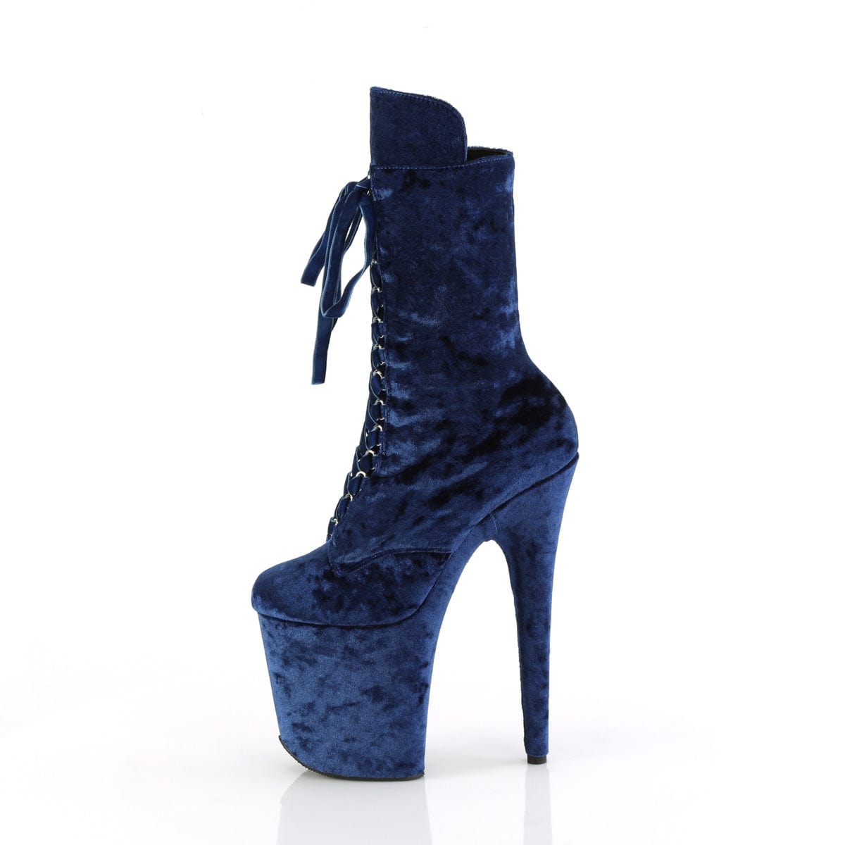 FLAMINGO-1045VEL Navy Blue Velvet/Navy Blue Velvet Pleaser US Size (Women's): 5