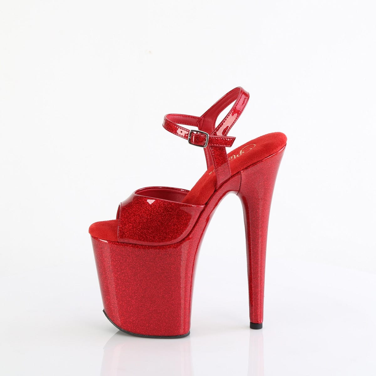 FLAMINGO-809GP Ruby Red Glitter Patent/M Pleaser US Size (Women's): 5