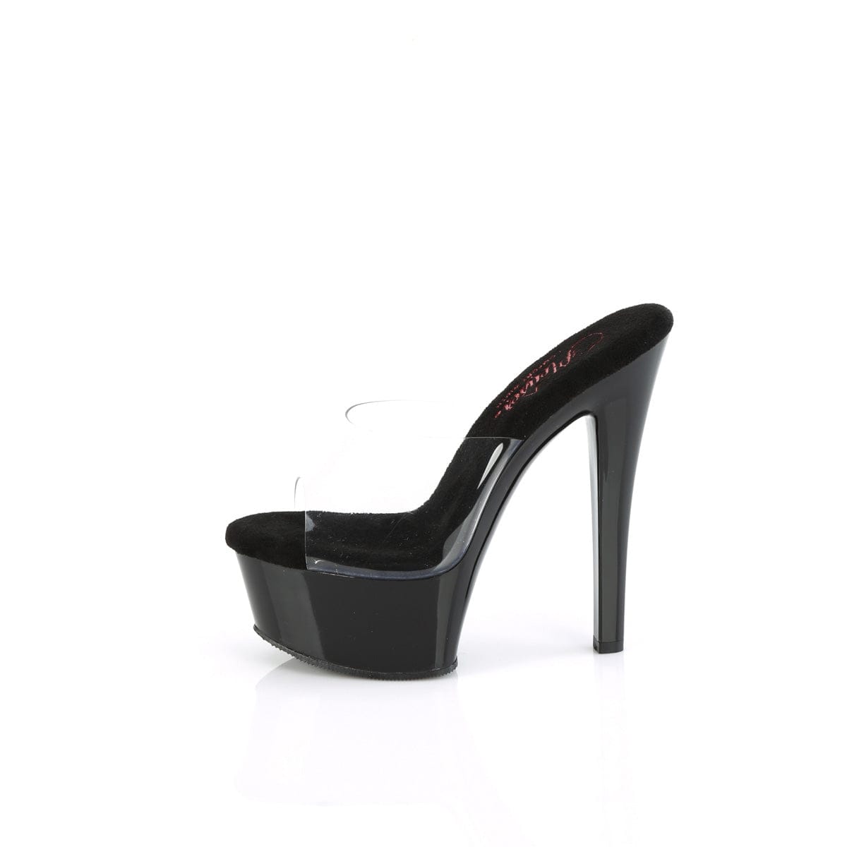 GLEAM-601 Clear/Black Pleaser US Size (Women's): 5