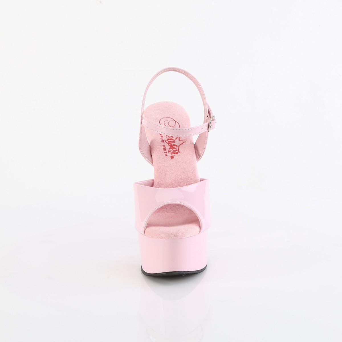 GLEAM-609 Baby Pink Patent/Baby Pink Pleaser US Size (Women's): 5