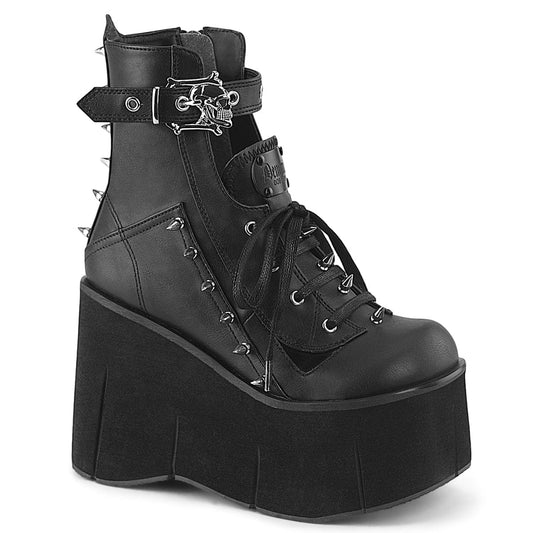 KERA-150 Black Vegan Leather Demonia US Size (Women's): 5