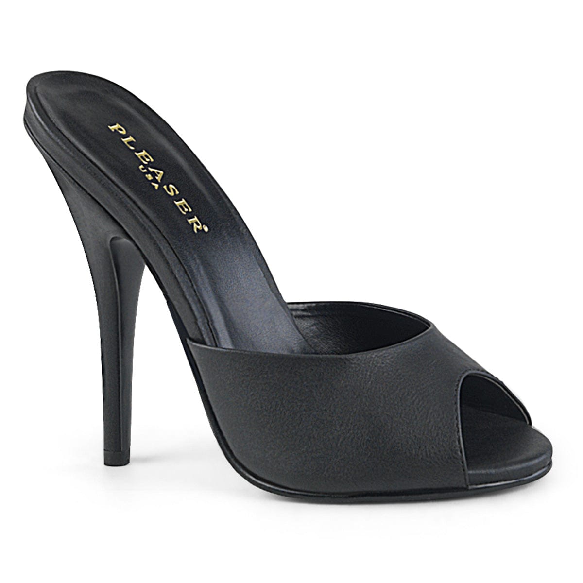 SEDUCE-101 Black Faux Leather Sandal Pleaser US Size (Women's): 5