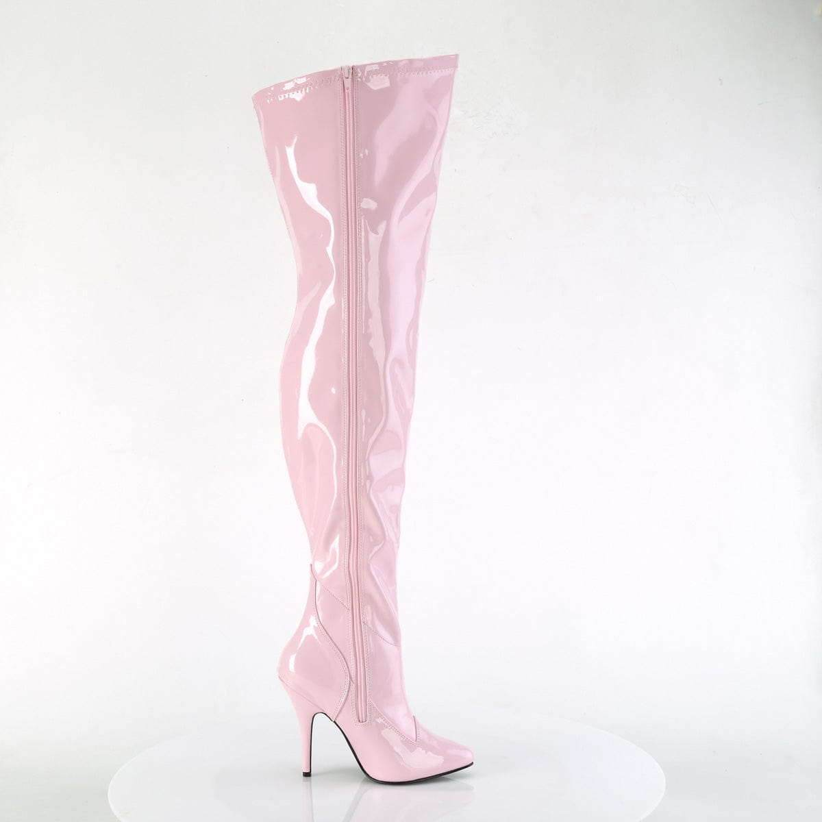 SEDUCE-3000WC Baby Pink Stretch Patent Pleaser US Size (Women's): 6