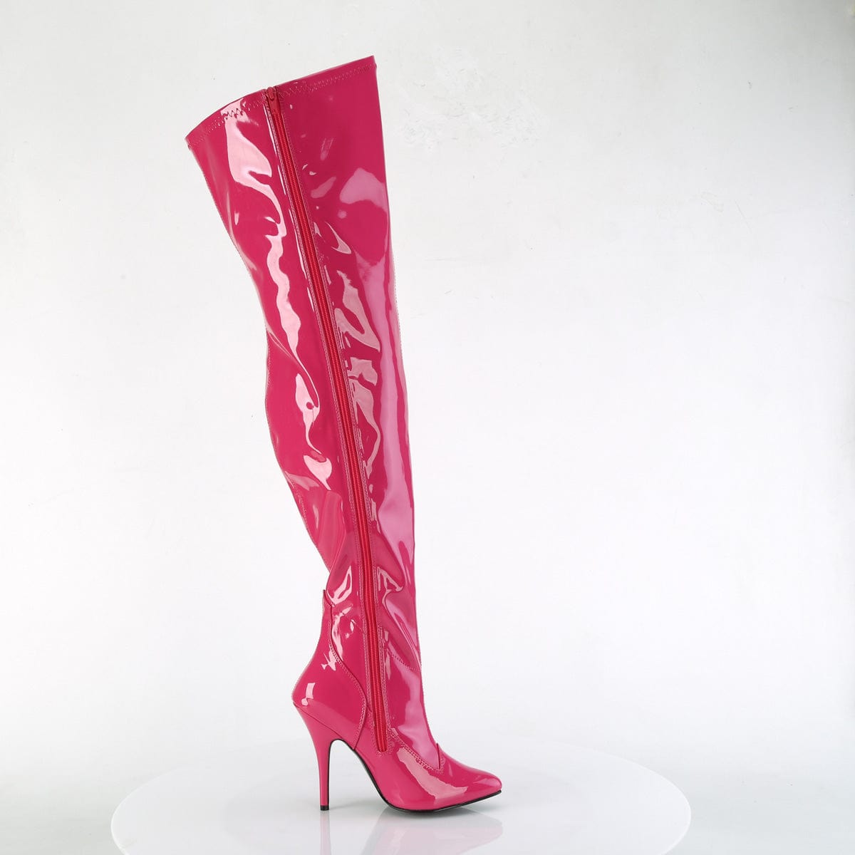 SEDUCE-3000WC Hot Pink Stretch Patent Pleaser US Size (Women's): 6