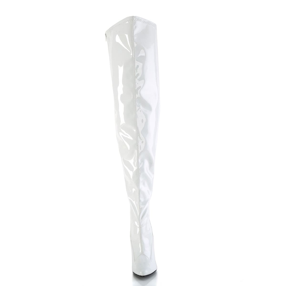 SEDUCE-3000WC White Stretch Patent Pleaser US Size (Women's): 6