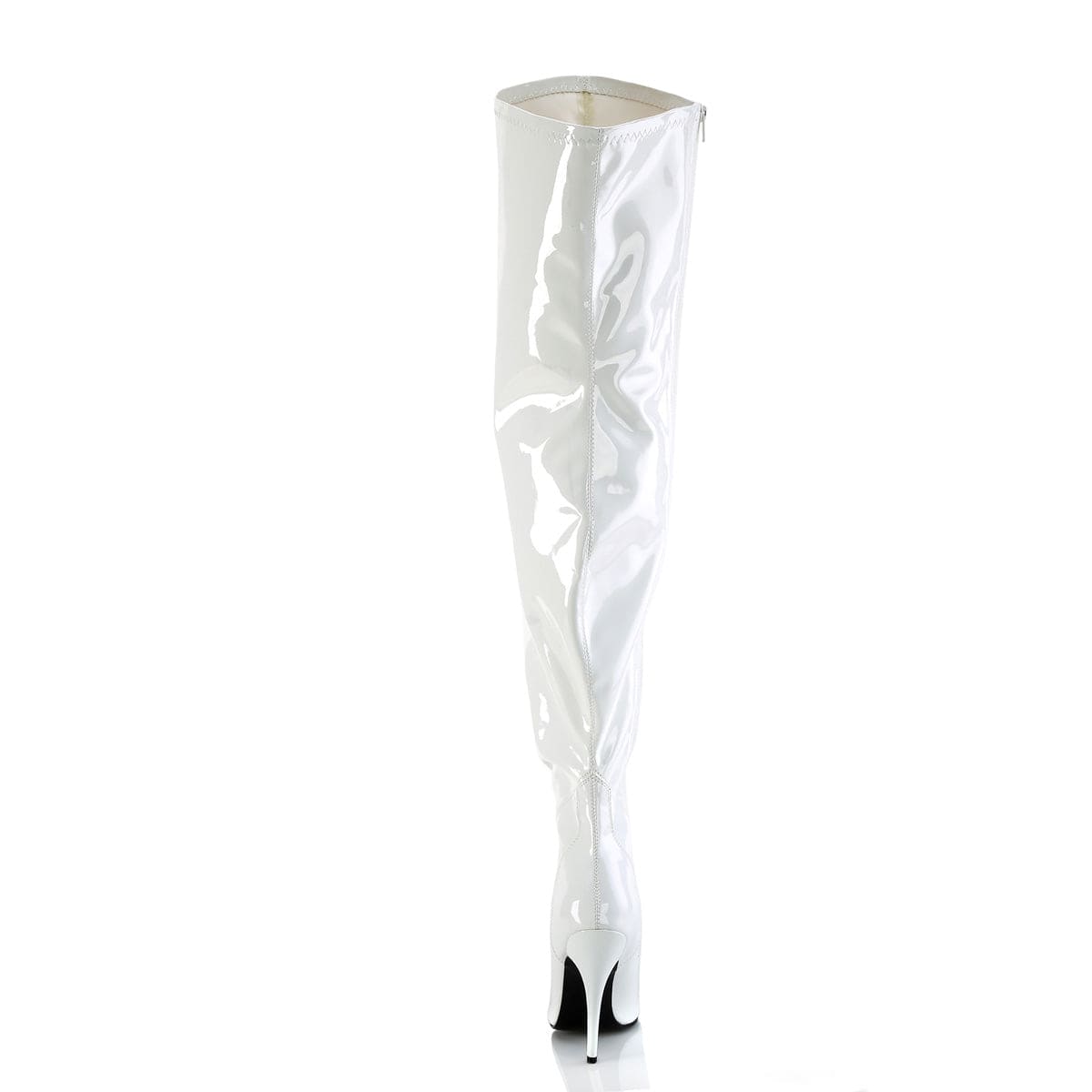 SEDUCE-3000WC White Stretch Patent Pleaser US Size (Women's): 6