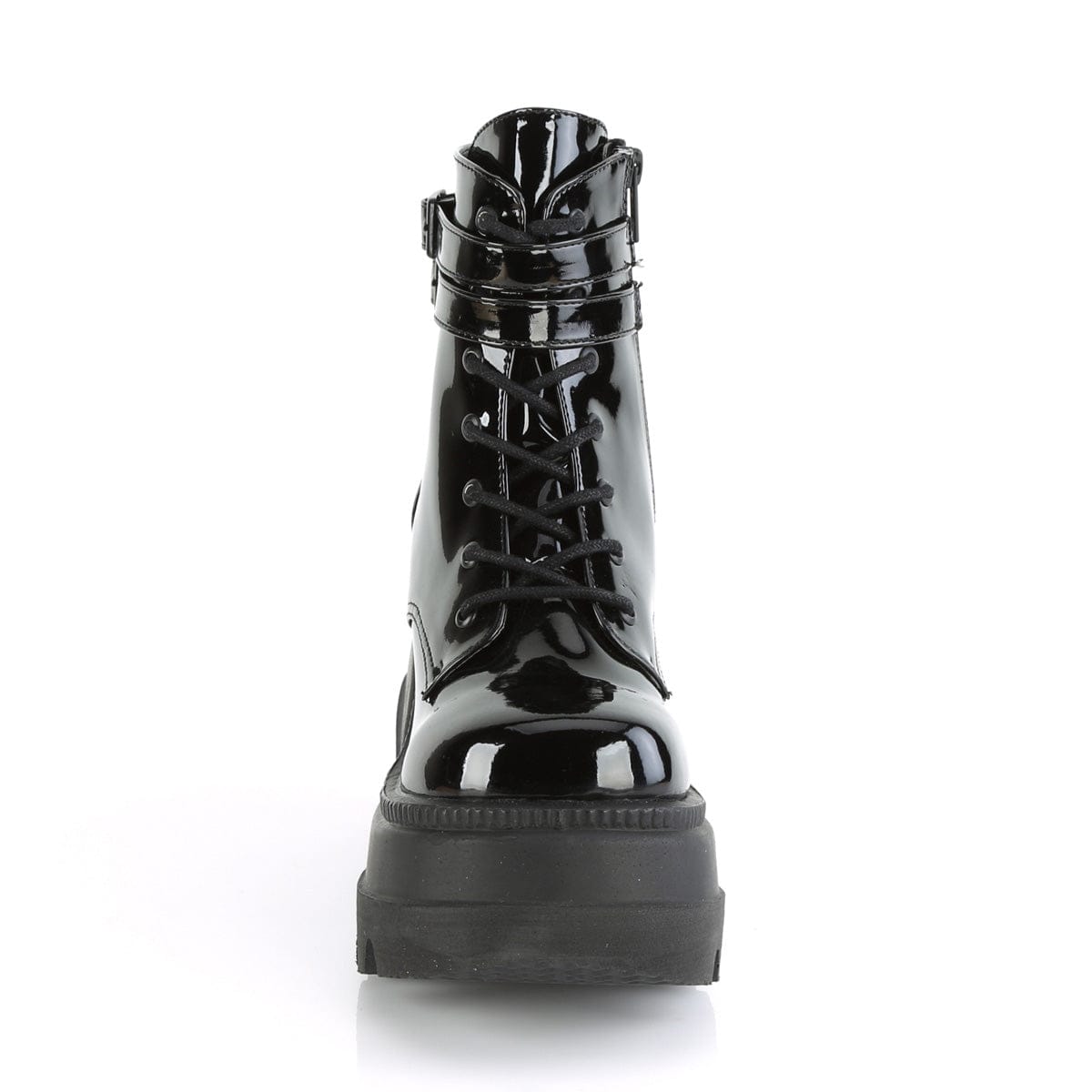 SHAKER-52 Black Patent Demonia US Size (Women's): 5