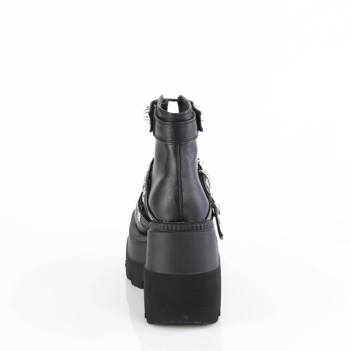 SHAKER-62 Black Vegan Leather Demonia US Size (Women's): 6