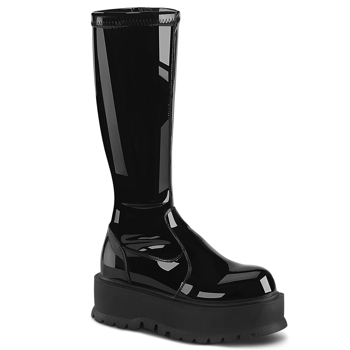 SLACKER-200 Black Patent Demonia US Size (Women's): 6