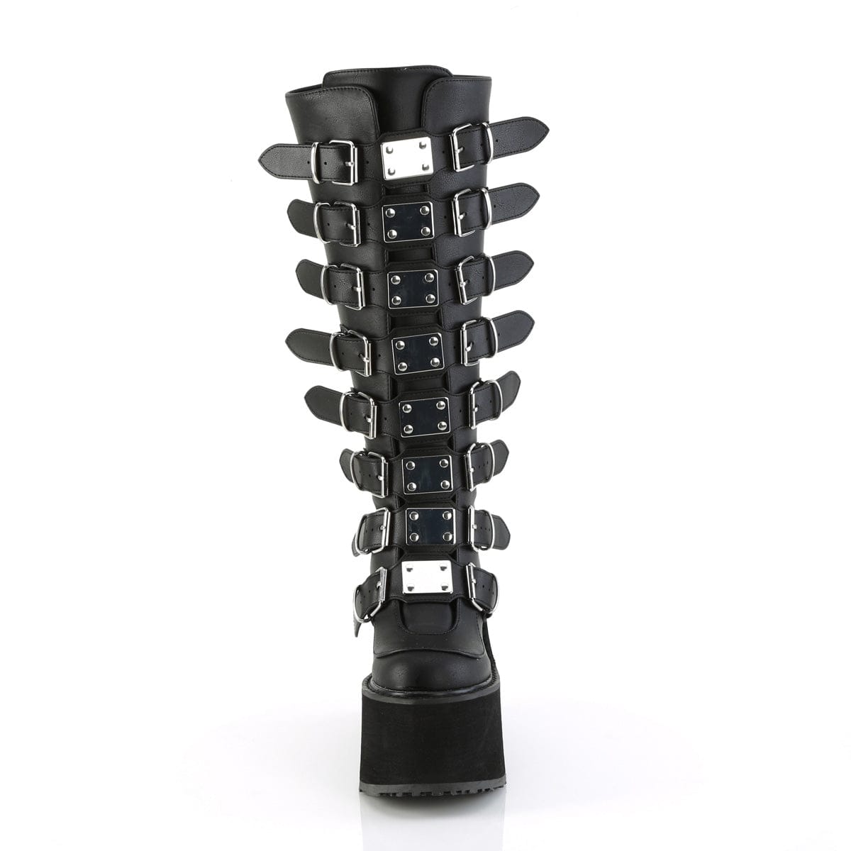 SWING-815WC Black Vegan Leather Demonia US Size (Women's): 6