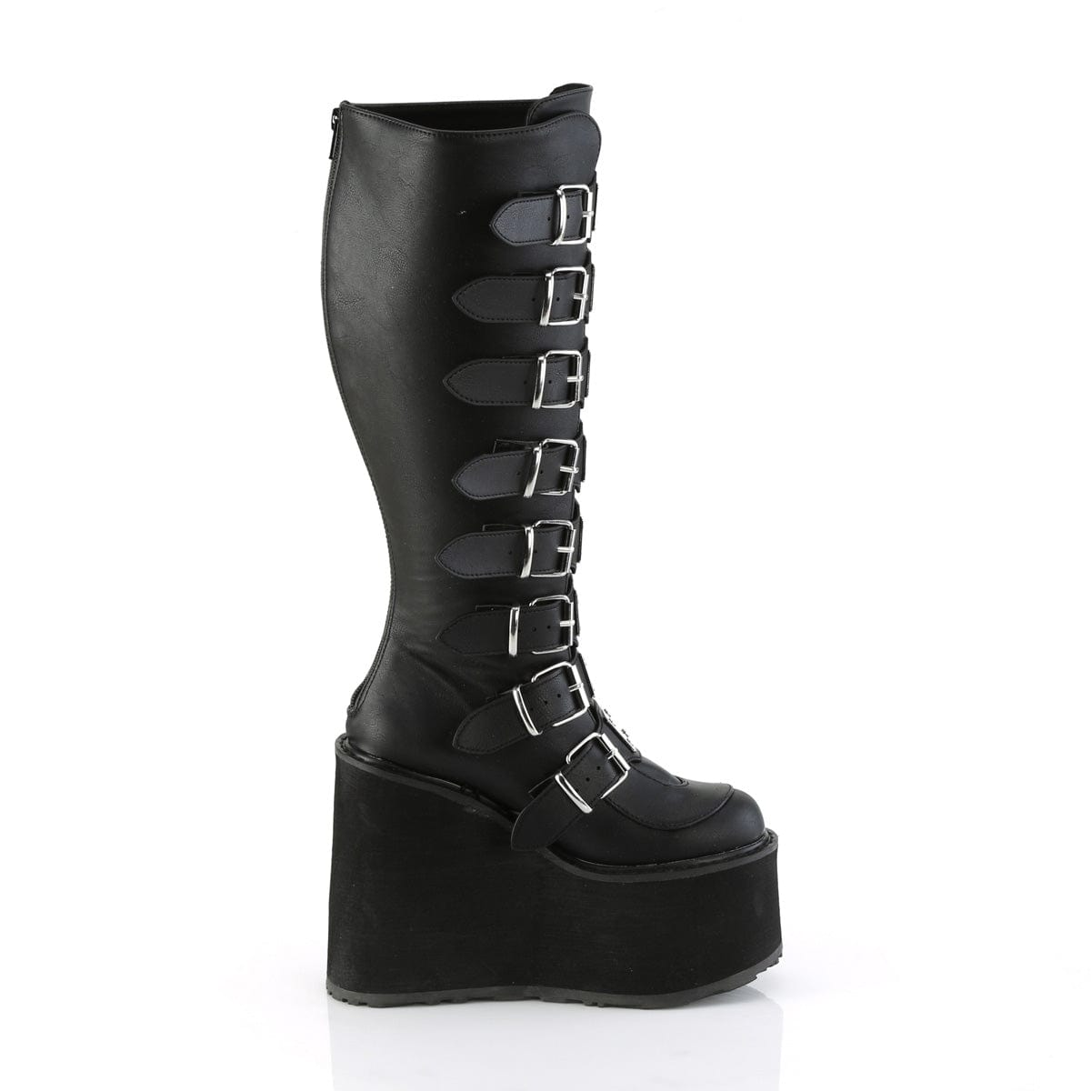 SWING-815WC Black Vegan Leather Demonia US Size (Women's): 6