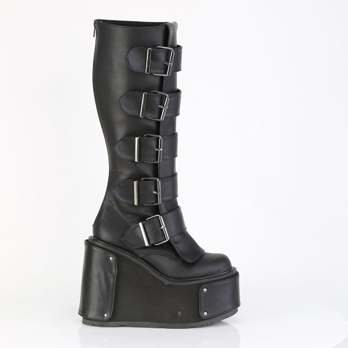 TRANSFORMER-800 Black Vegan Leather Demonia US Size (Women's): 6