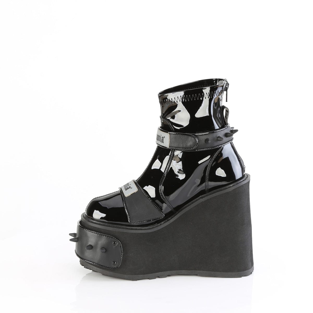 TRANSFORMER-808 Black Vegan Leather Demonia US Size (Women's): 6